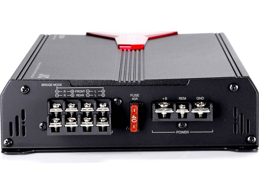 JVC KS-AX3204 DRVN Series 4-channel car amplifier — 60 watts RMS x