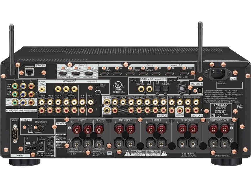 Pioneer Elite® SC-99 9.2-channel home theater receiver with Wi-Fi
