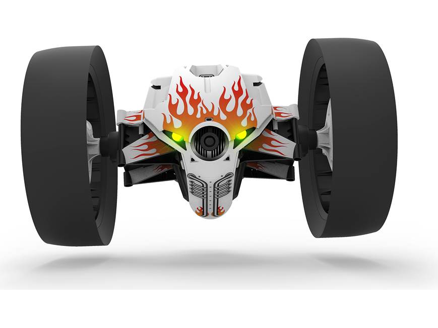 ジャンピング　ドローン　PARROT JUMPING RACE JETT Parrot Jett Jumping Race Drone Wheeled racing drone at Crutchfield