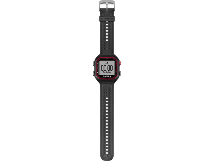 Garmin Forerunner 25 (Black/Red - Large) GPS running watch (Black