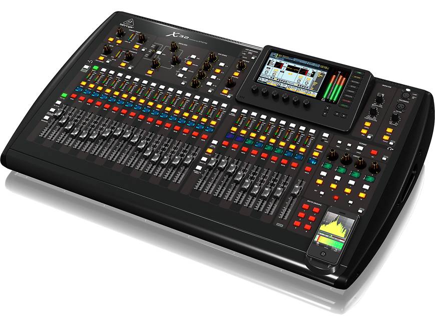 Behringer X32 32-channel digital mixer at Crutchfield