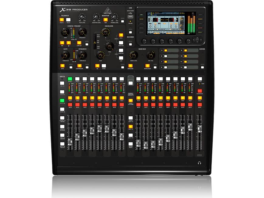 Behringer X32 PRODUCER 16-channel digital mixer at Crutchfield