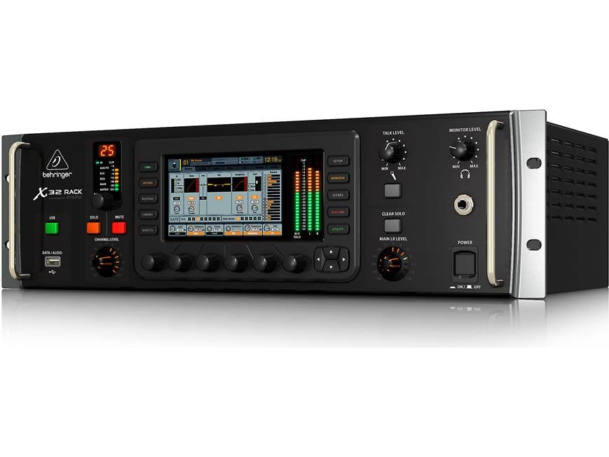 Behringer X32 RACK Rack-mount 16-channel digital mixer at Crutchfield