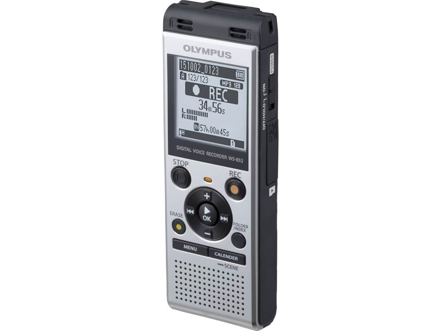 Olympus WS-852 4GB digital voice recorder with expandable memory