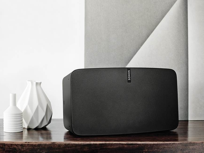 Sonos Play:5 (Black) Wireless streaming music speaker with Apple