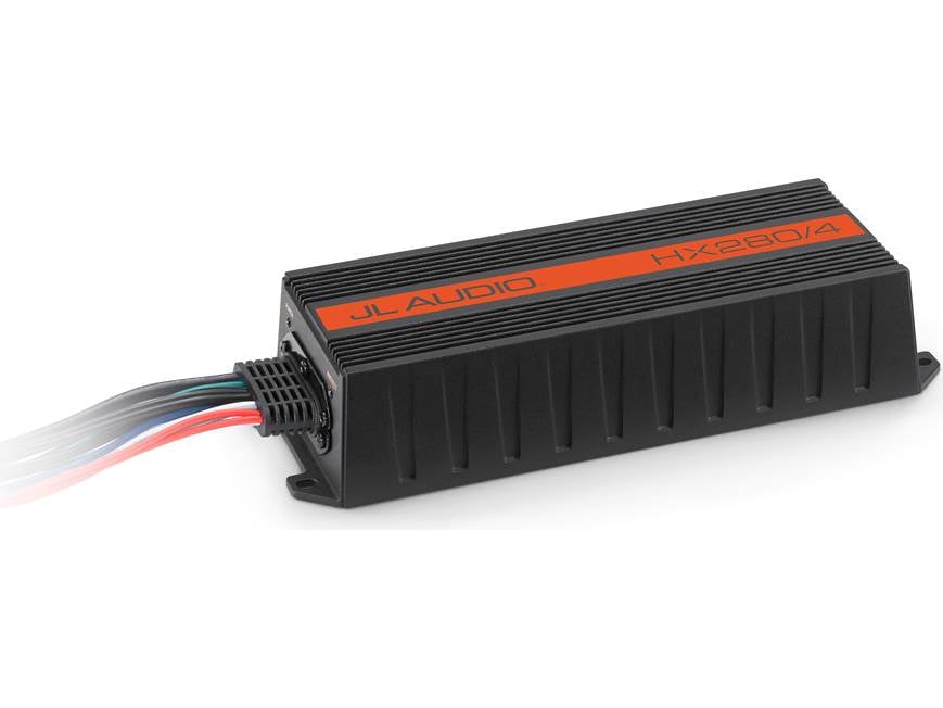 JL Audio HX280/4 Compact 4-channel amplifier — 50 watts RMS x 4 at