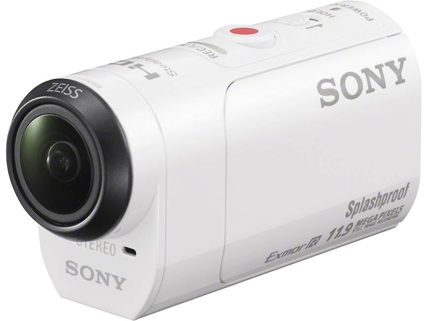 SonyアクションカムHDR-AZ1 Sony HDR-AZ1 HD action cam with Wi-Fi® at Crutchfield