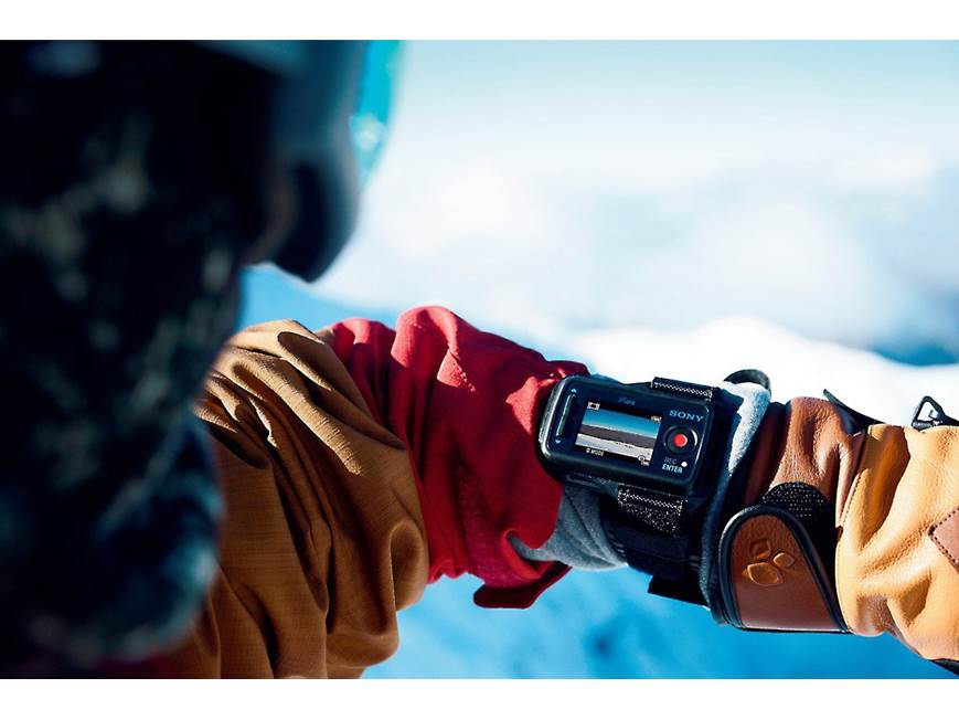 Sony HDR-AZ1VR Mini splashproof action camera with Live View watch