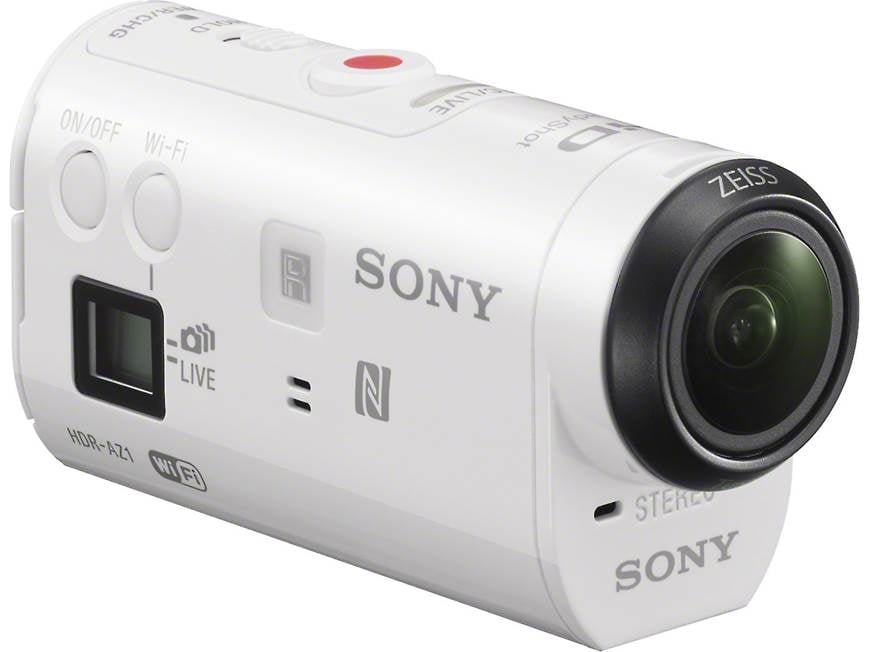 Sony HDR-AZ1 HD action cam with Wi-Fi® at Crutchfield