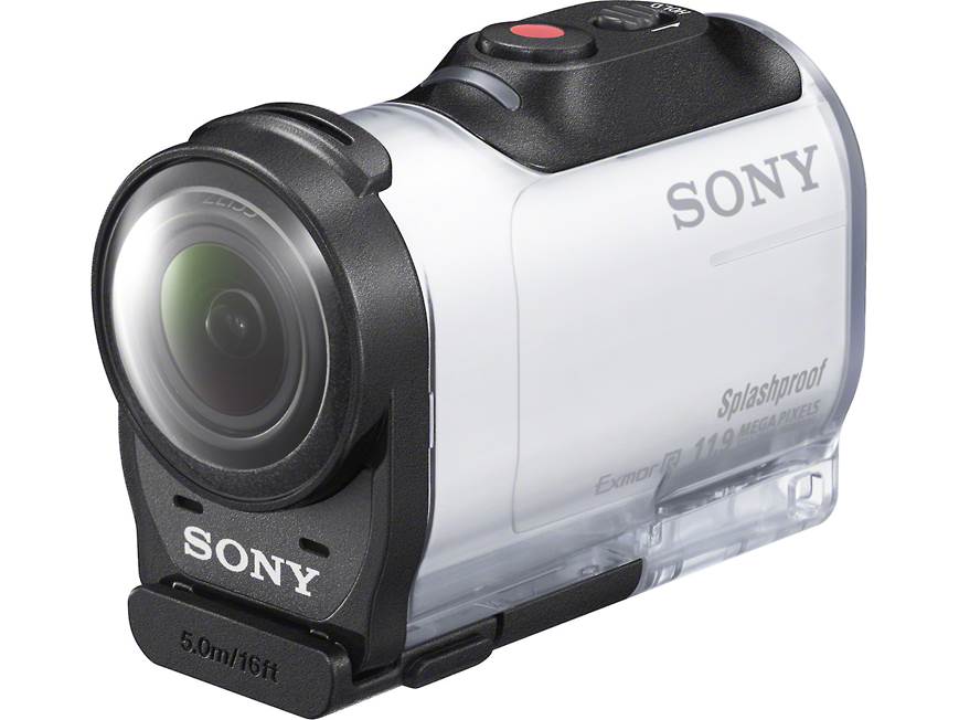 Sony HDR-AZ1VR Mini splashproof action camera with Live View watch