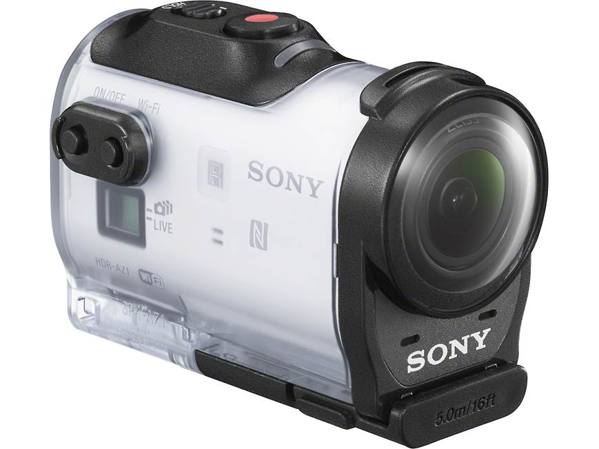 Sony HDR-AZ1 HD action cam with Wi-Fi® at Crutchfield