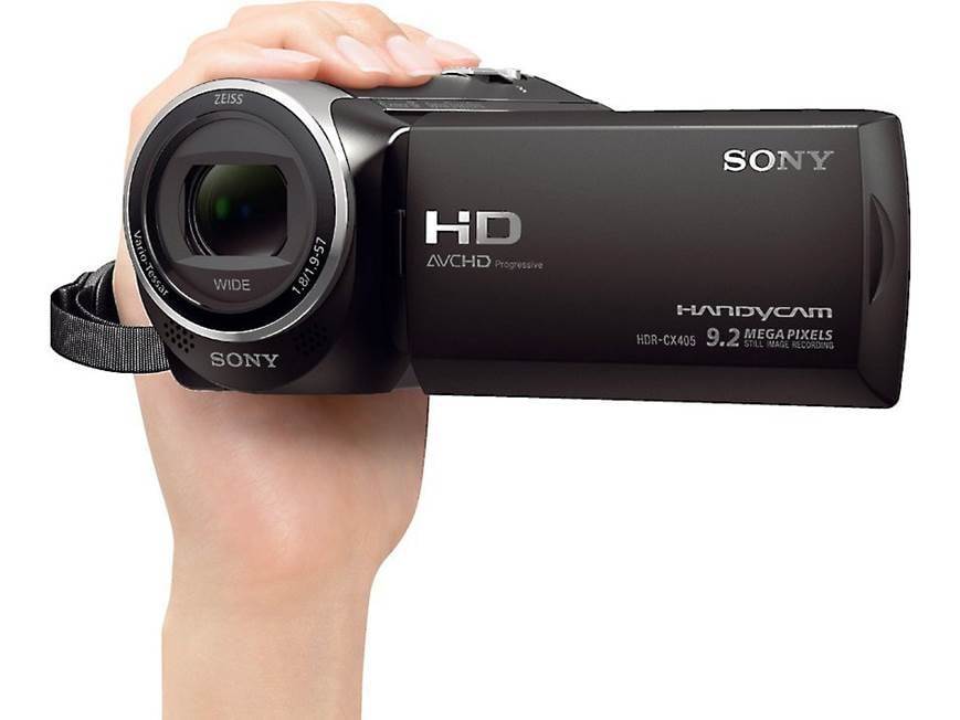 Sony Handycam® HDR-CX405 High-definition camcorder at Crutchfield