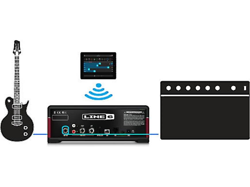 Line 6 AMPLIFi® TT Guitar processor/Bluetooth® receiver at Crutchfield