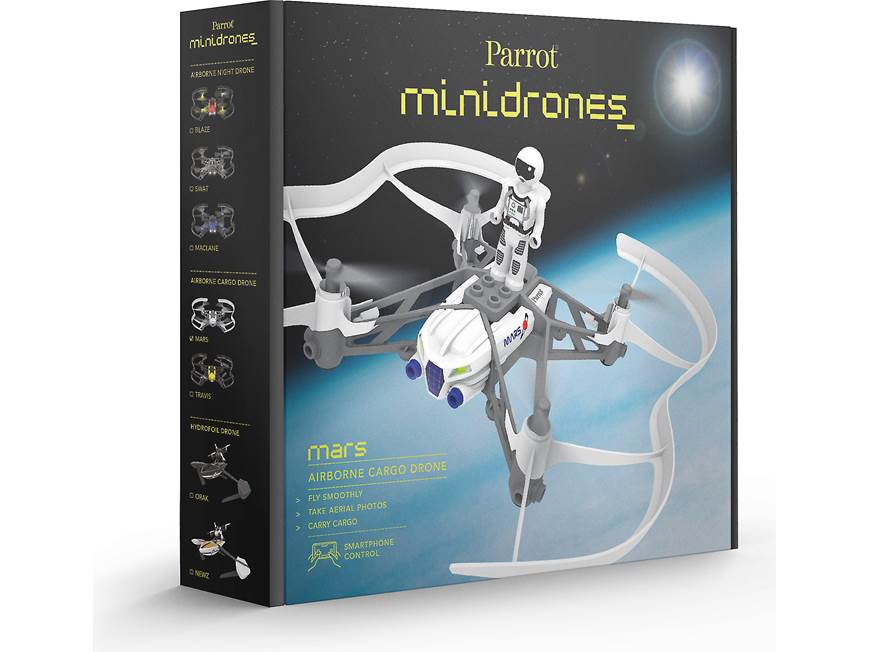 Parrot Mars Airborne Cargo Drone Quadcopter with cargo space at