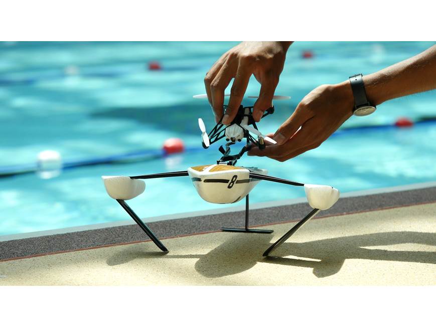 Parrot Newz Hydrofoil Drone Air and water drone at Crutchfield