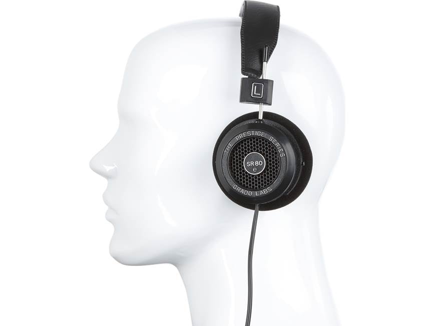 Grado SR80e Prestige Series on-ear wired headphones at Crutchfield