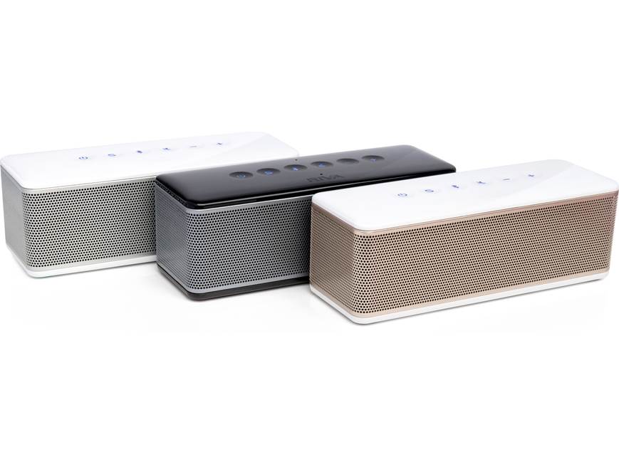 RIVA S (Black) Water-resistant portable Bluetooth® speaker (Black