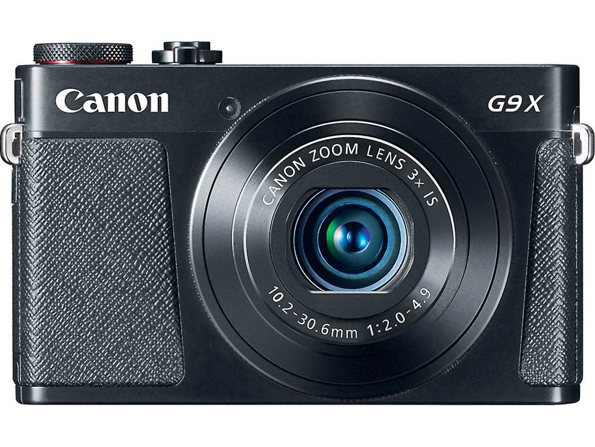 Canon PowerShot G9 X (Black) 20-megapixel digital camera with 3X