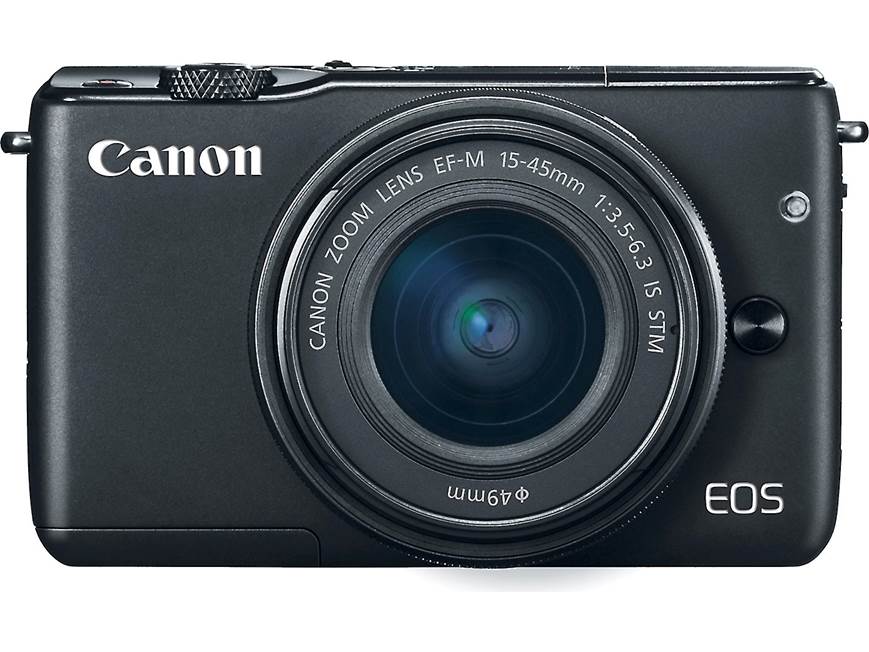 Canon EOS M10 Two Lens Kit 18-megapixel mirrorless camera with 15