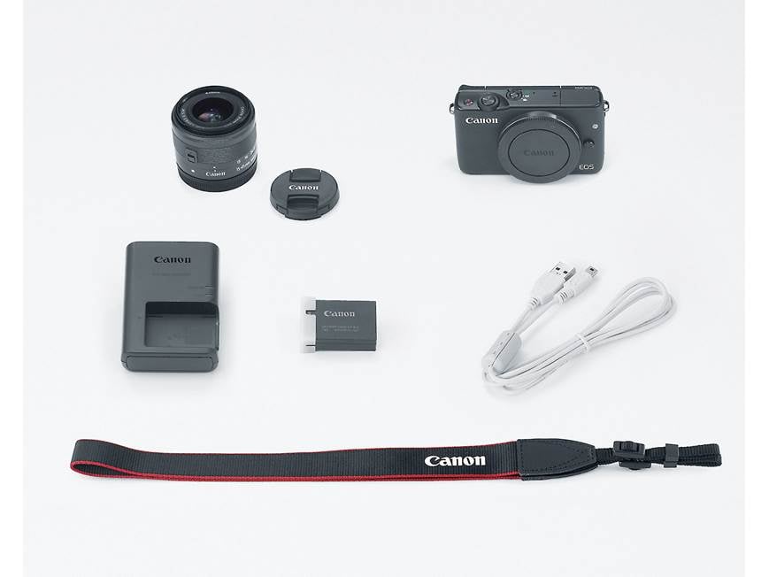 Canon EOS M10 Kit (Black) 18-megapixel mirrorless camera with 15