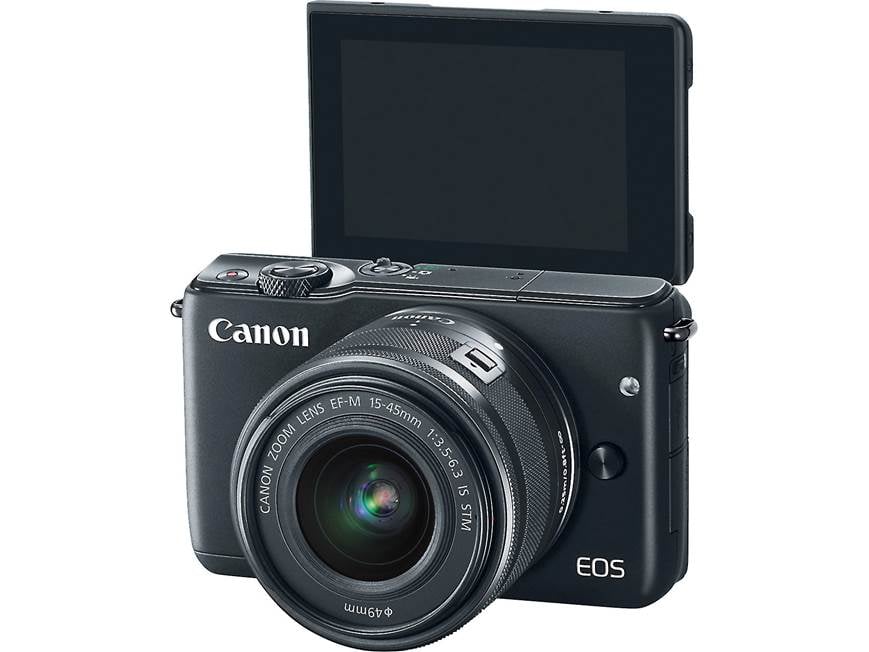 Canon EOS M10 Two Lens Kit 18-megapixel mirrorless camera with 15