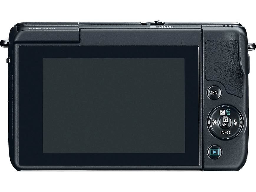 Canon EOS M10 Two Lens Kit 18-megapixel mirrorless camera with 15