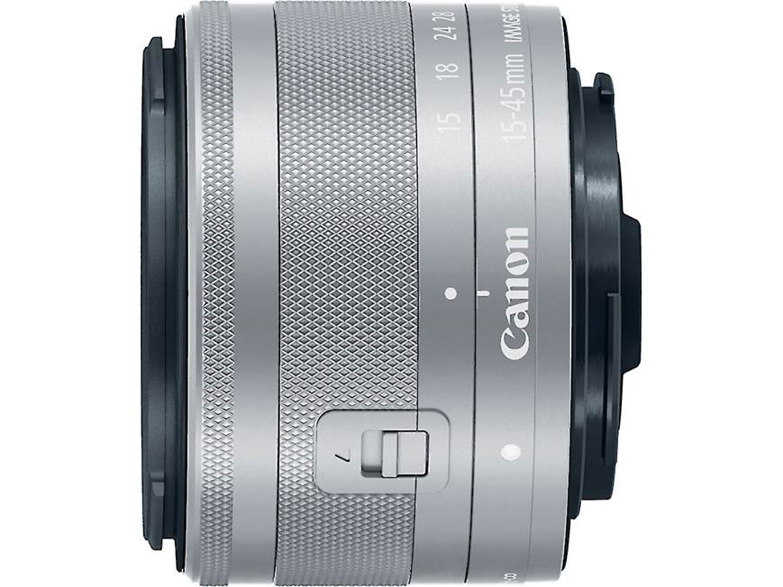 Canon EF-M 15-45mm f/3.5-6.3 IS STM (Silver) Wide-angle zoom lens