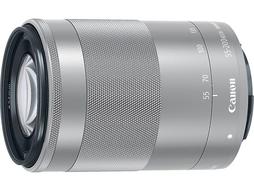 Canon EF-M 55-200mm f/4.5-6.3 IS STM (Silver) Telephoto zoom lens