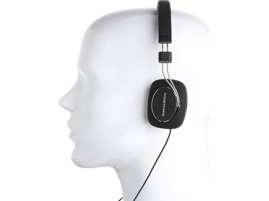 Bowers & Wilkins P3 (Black) Portable, folding on-ear headphones