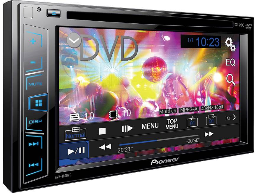 Pioneer AVH-180DVD DVD receiver at Crutchfield
