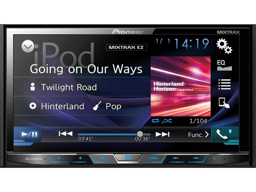 Pioneer AVH-X5800BHS DVD receiver at Crutchfield