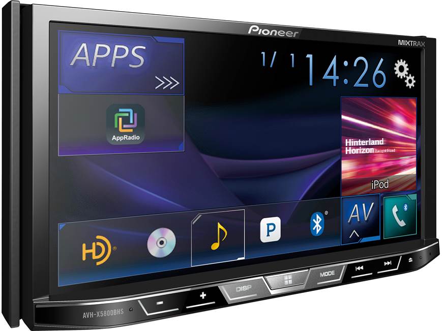 Pioneer AVH-X5800BHS DVD receiver at Crutchfield