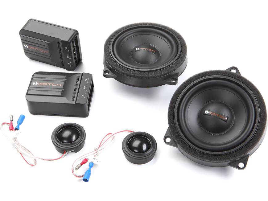MATCH MS 42C-BMW.2 2-way component speaker system designed for
