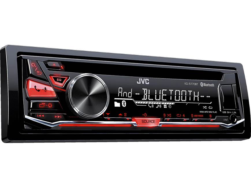 JVC KD-R770BT CD receiver at Crutchfield