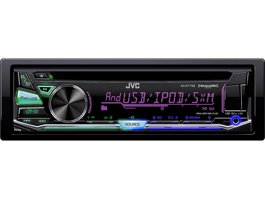 JVC KD-R775S CD receiver at Crutchfield