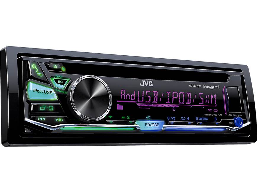 JVC KD-R775S CD receiver at Crutchfield