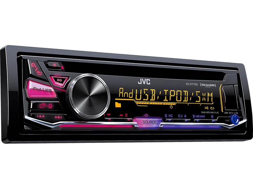 JVC KD-R775S CD receiver at Crutchfield