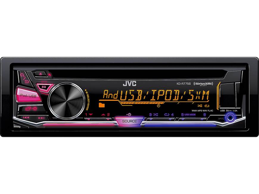 JVC KD-R775S CD receiver at Crutchfield