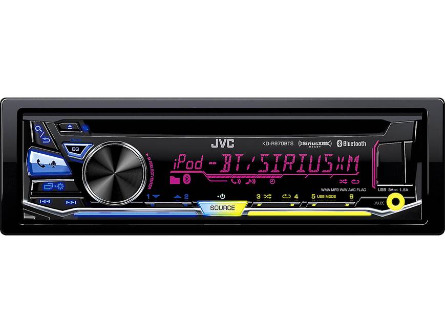 JVC KD-R970BTS CD receiver at Crutchfield