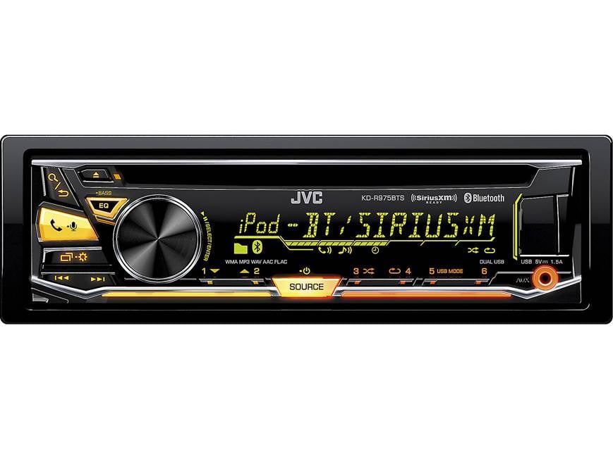 JVC KD-R975BTS CD receiver at Crutchfield