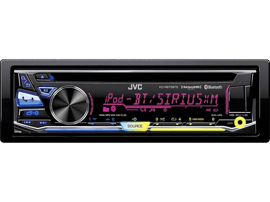JVC KD-R975BTS CD receiver at Crutchfield