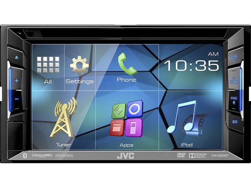 JVC KW-V220BT DVD receiver at Crutchfield