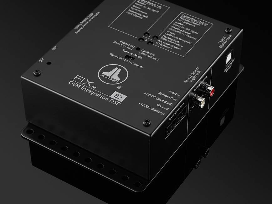 JL Audio FiX™ 82 Digital Signal Processor DSP for adding amps and