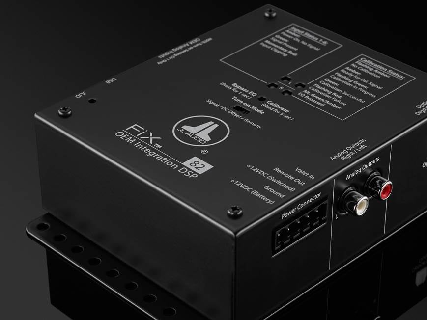JLオーディオ Fix82 DSP ライン変換シグナルプロセッサー JL Audio FiX™ 82 Digital Signal Processor DSP for adding amps and