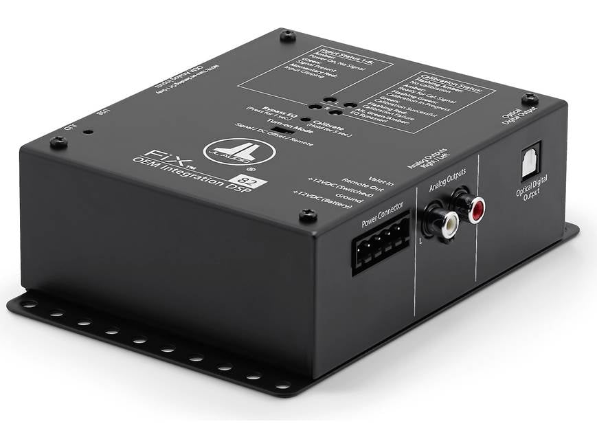 JL Audio FiX™ 82 Digital Signal Processor DSP for adding amps and