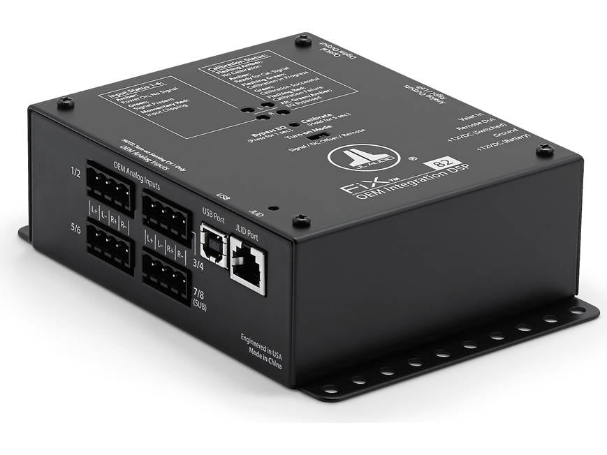 JL Audio FiX™ 82 Digital Signal Processor DSP for adding amps and