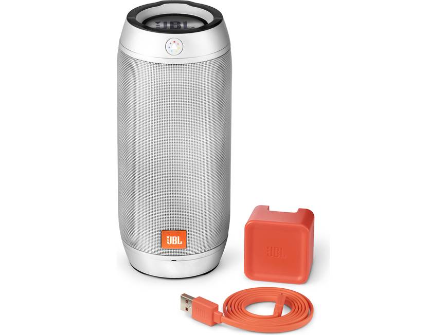 JBL Pulse 2 (Silver) Splash-proof portable Bluetooth® speaker with