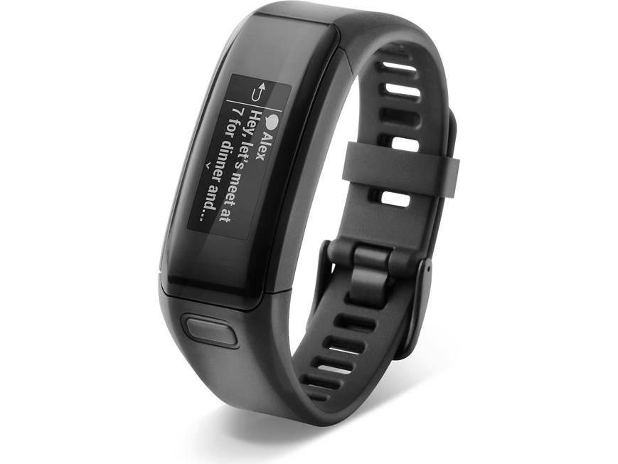 Garmin vivosmart® HR (Black - regular fit) Water-resistant