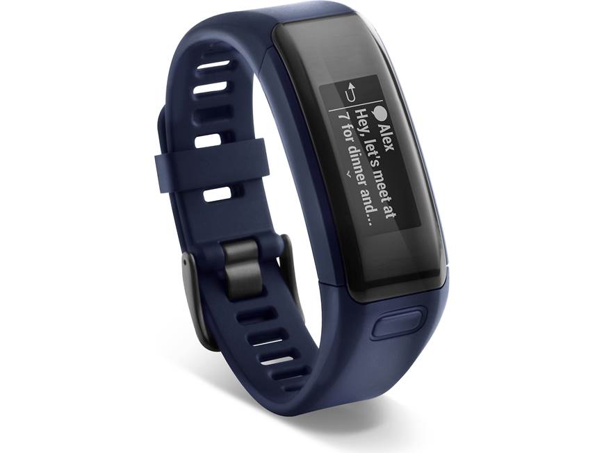 Garmin vivosmart® HR (Midnight blue - regular fit) Water-resistant