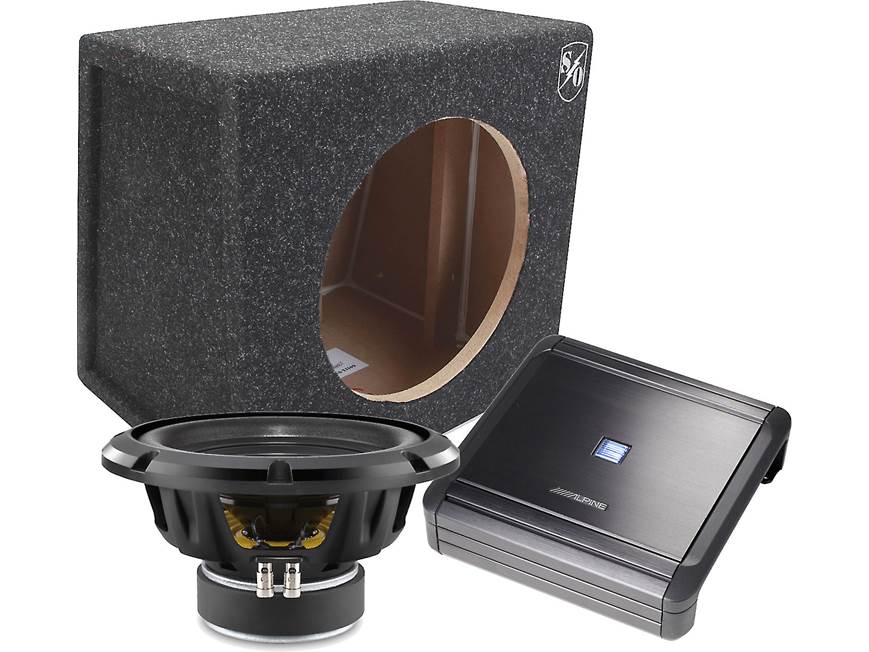 Alpine 300-Watt Bass Package Includes Alpine BassLine™ 10